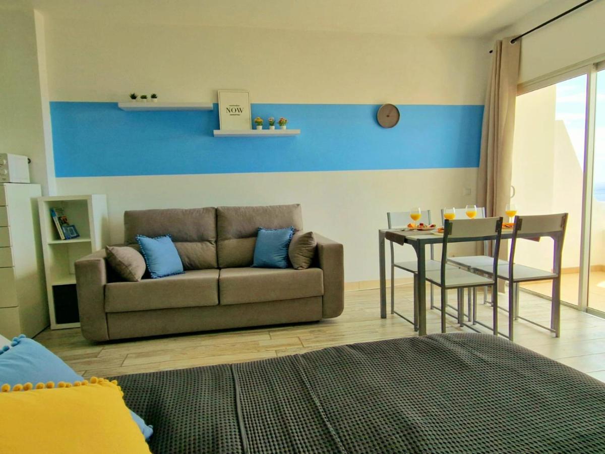 Lovely Blue Studio With Ocean View And Pool, Paraiso 918 Costa Adeje  Kültér fotó