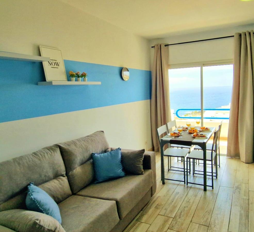 Lovely Blue Studio With Ocean View And Pool, Paraiso 918 Costa Adeje  Kültér fotó