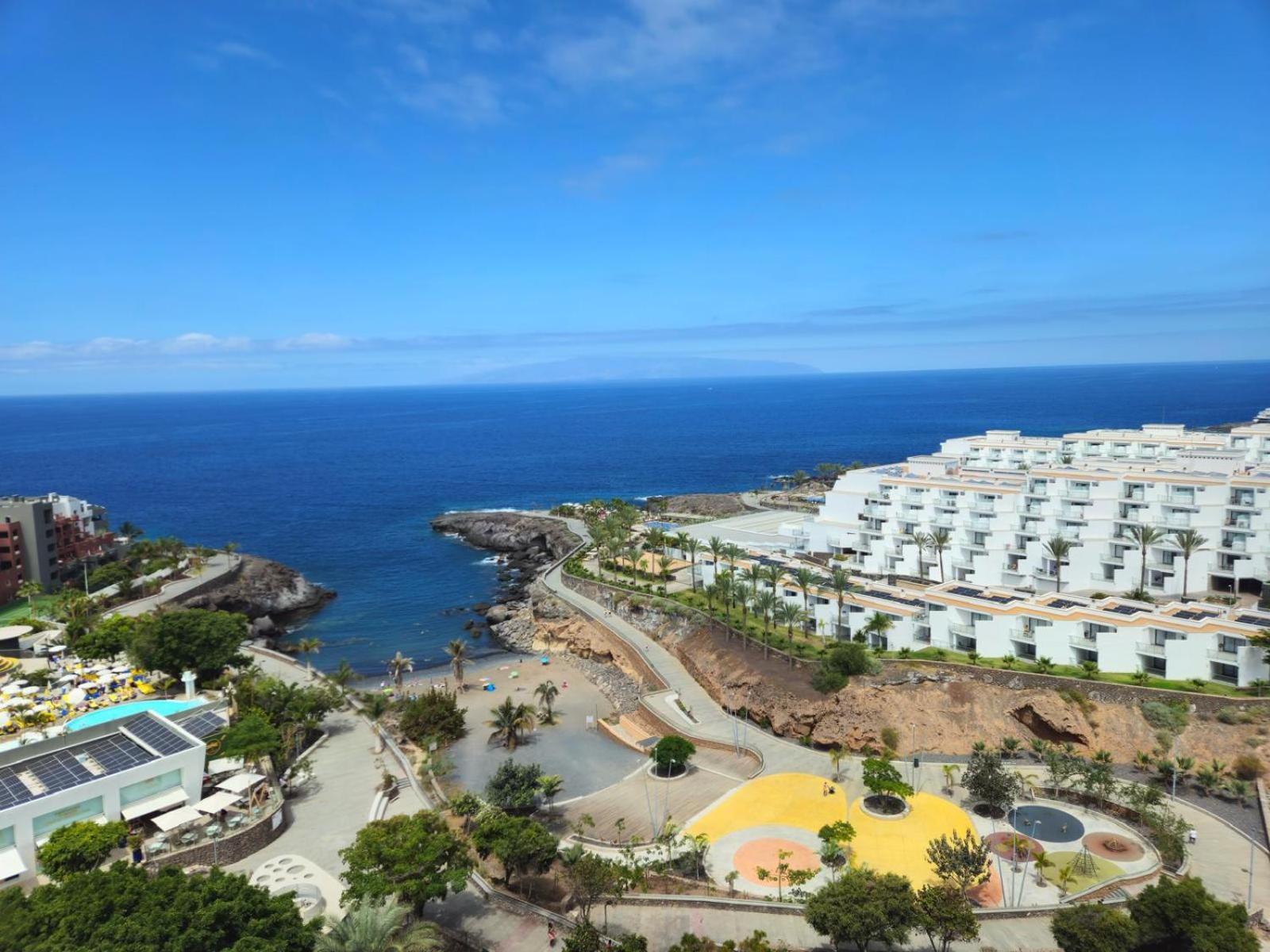 Lovely Blue Studio With Ocean View And Pool, Paraiso 918 Costa Adeje  Kültér fotó